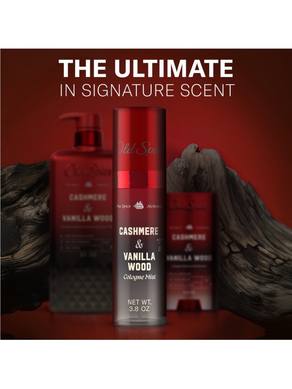 OLD SPICE | The Spice Alchemist Collection Cologne Mist Cashmere & Vanilla Wood - Picture 11 of 16